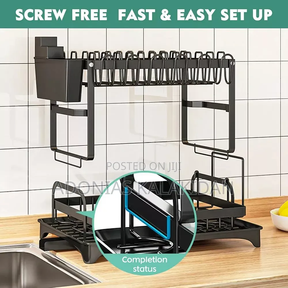 Multifunctional Dish Drying Rack