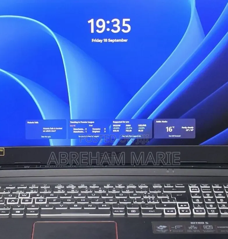 New Laptop Acer Nitro 5 16GB Intel Core i7 SSD 512GB