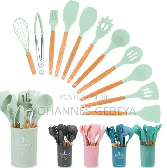 12 Set Silicon Kitchen Set