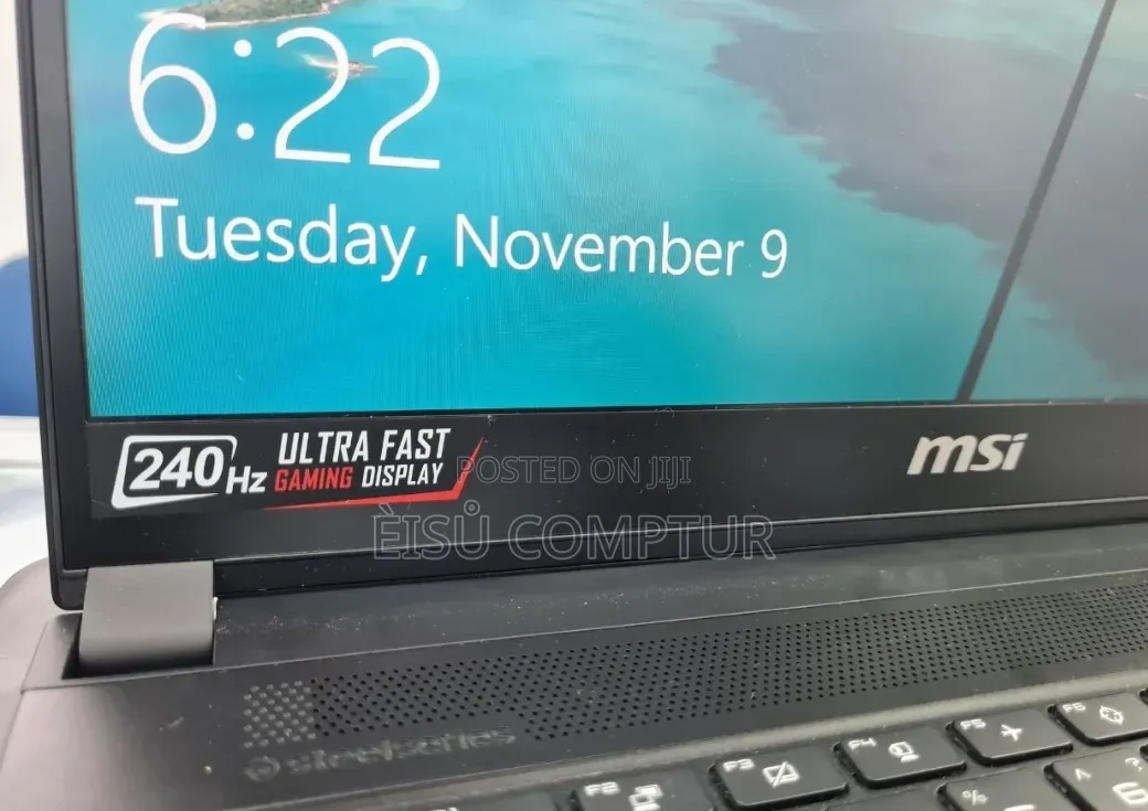 New Laptop MSI GS66 Stealth 10SGS 16GB Intel Core i7 SSD 512GB