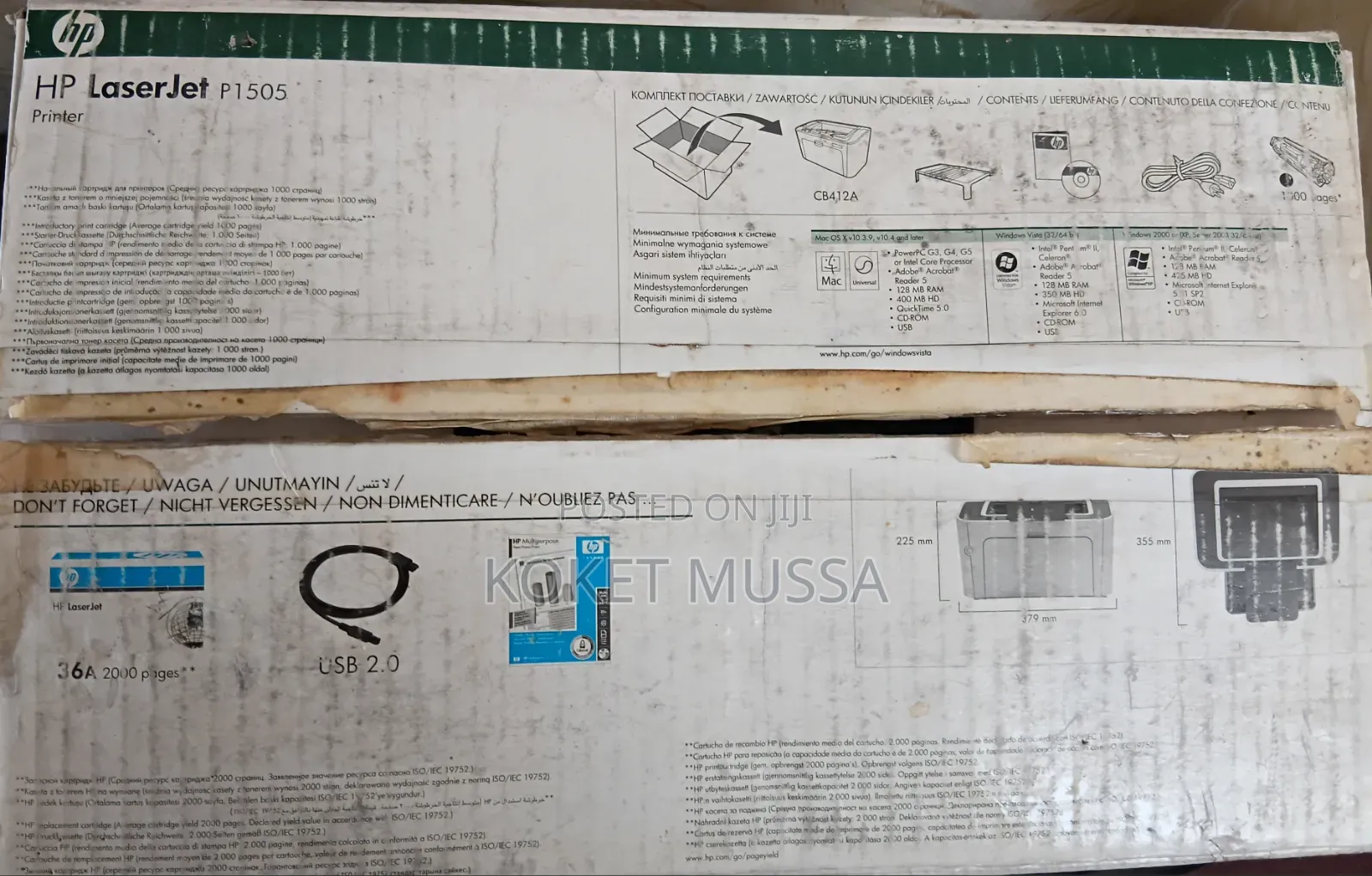 HP Laserjet P1505