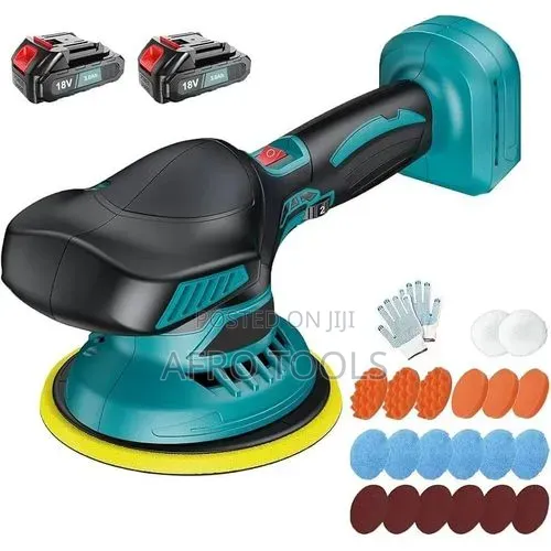 በባትሪ የሚሰራ ፖሊሸር ማሽን - Cordless Car Waxing and Polishing Machine