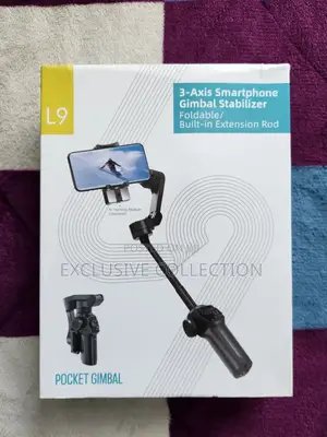 L9 3-Axis Smartgimbal Stabilizer Foldable With Built-in Extension Rod