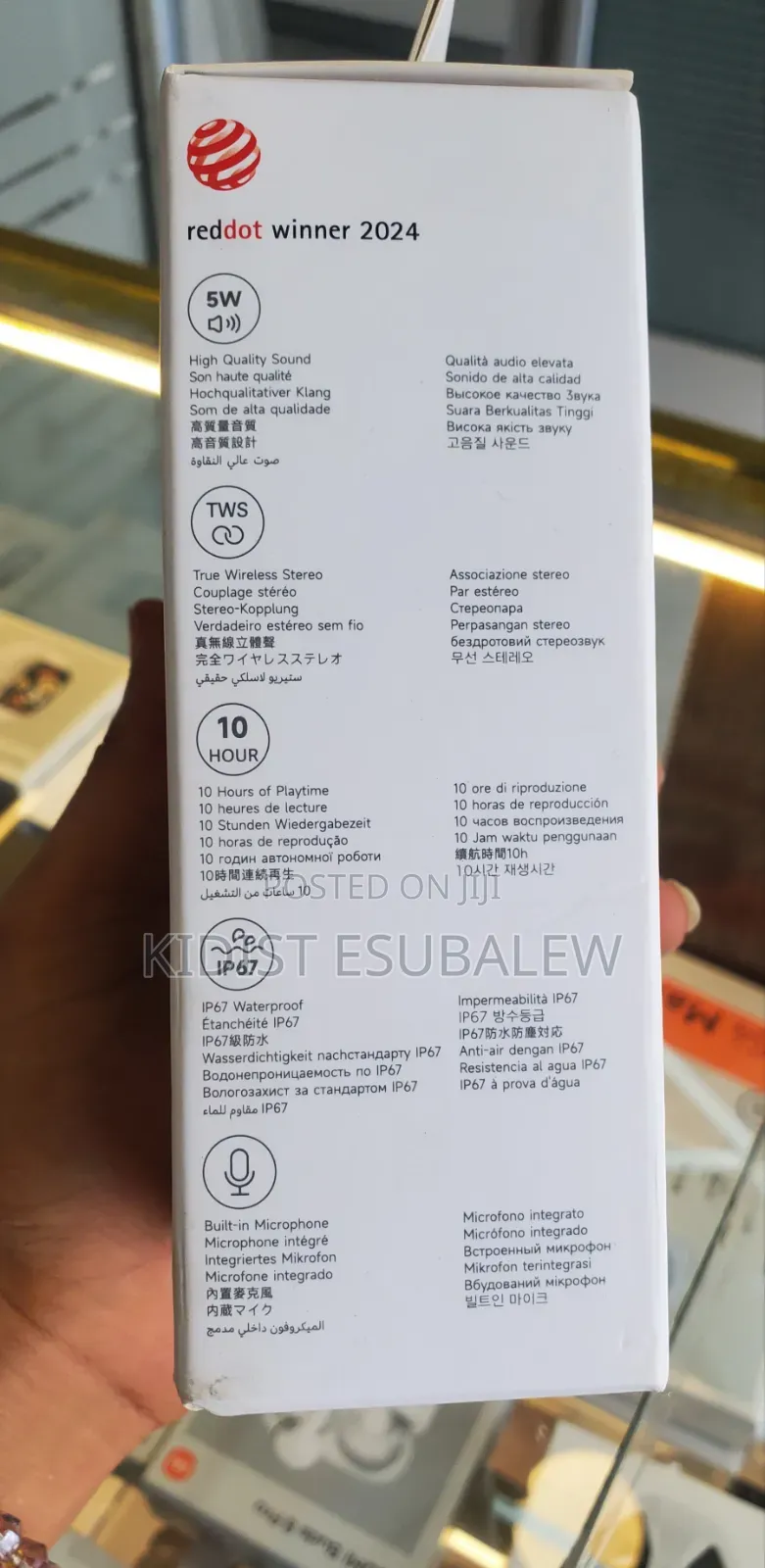 Xiaomi Sound Pocket Wireless Portable Speaker.