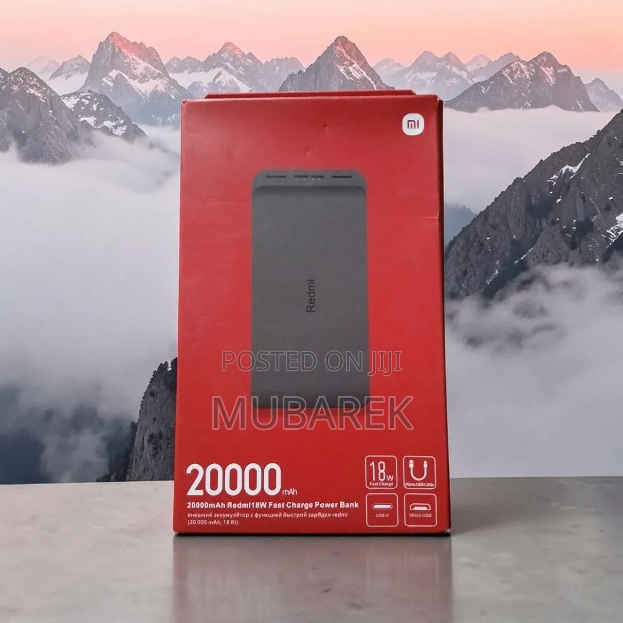 Durable Redmi Power Bank – Koronto Joogto Ah Hel