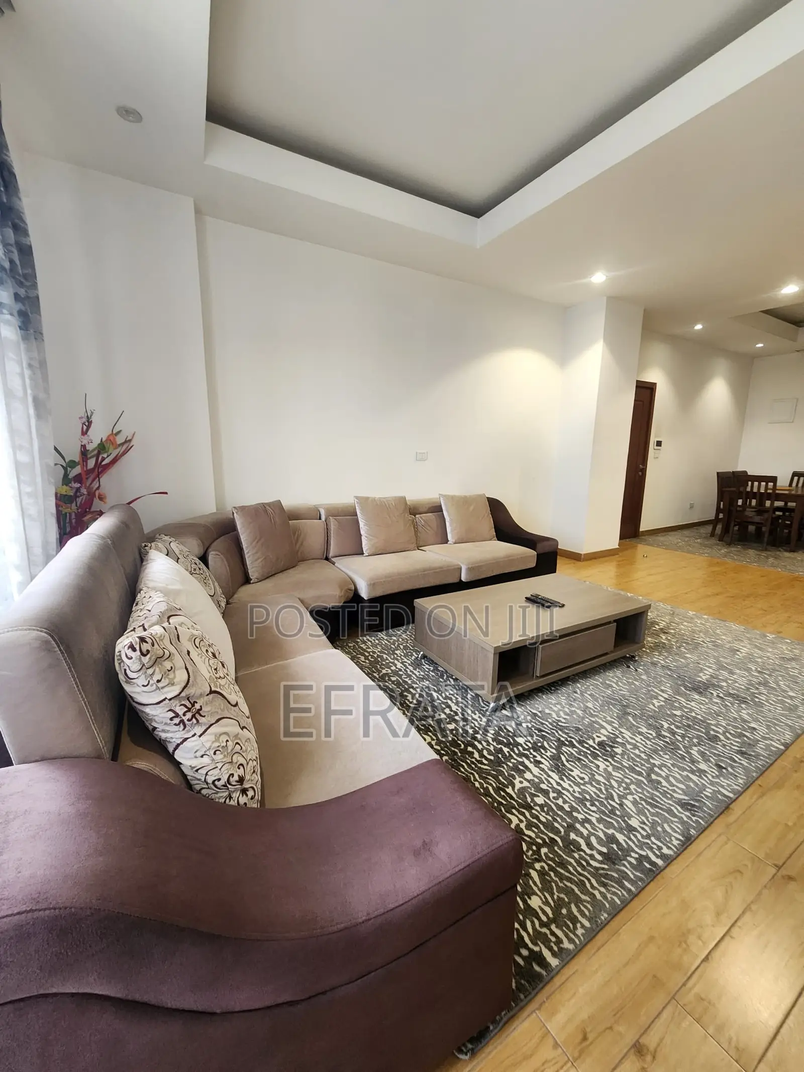 Furnished 3bdrm Apartment in Bole for rent