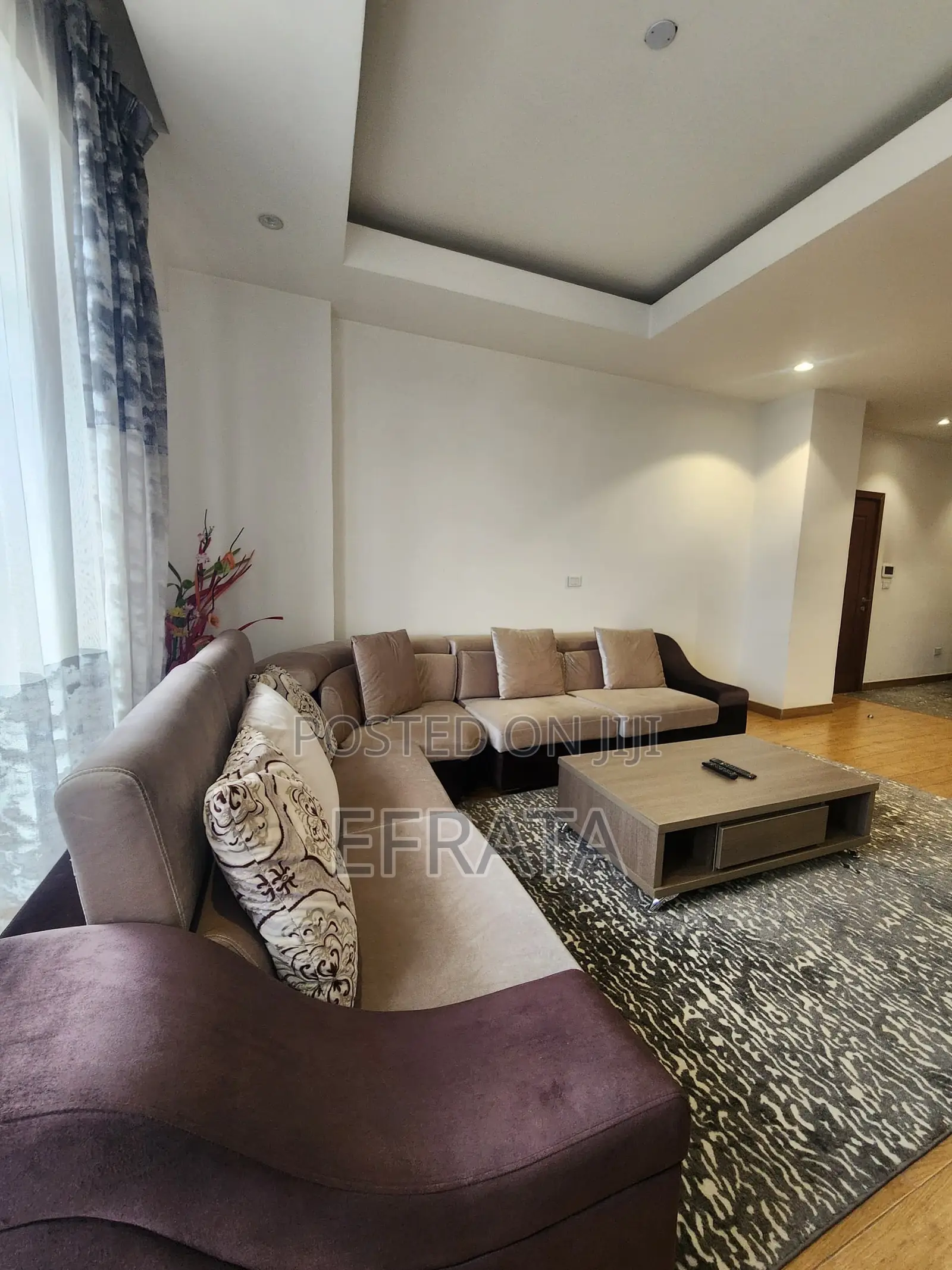 Furnished 3bdrm Apartment in Bole for rent