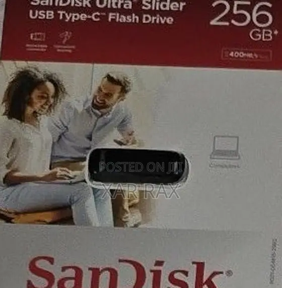 SanDisk Ultra Slider USB Type-C Flash Drive, 256GB