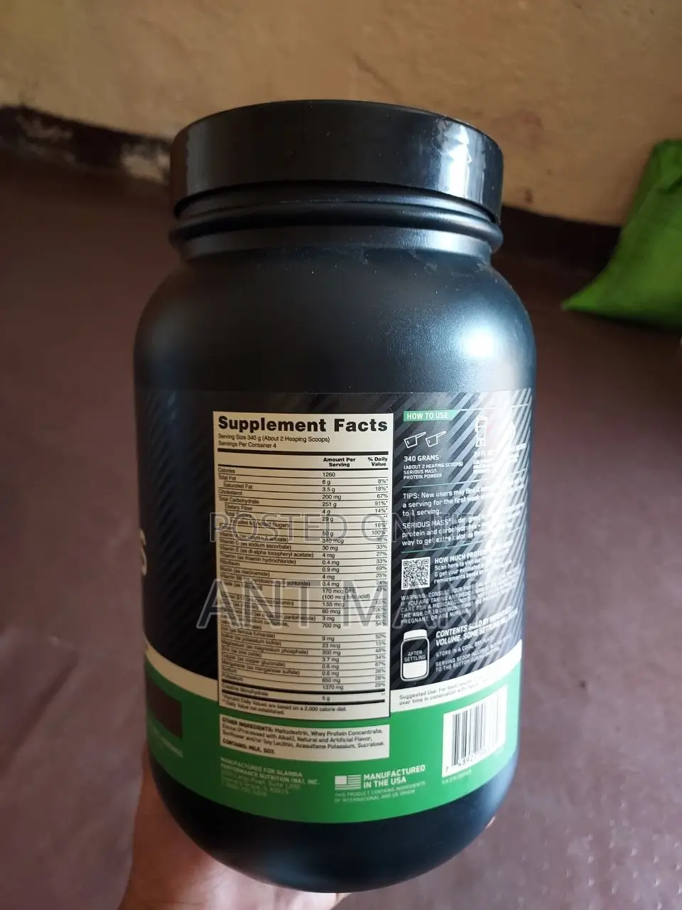Serious Mass Powder 1.34kg