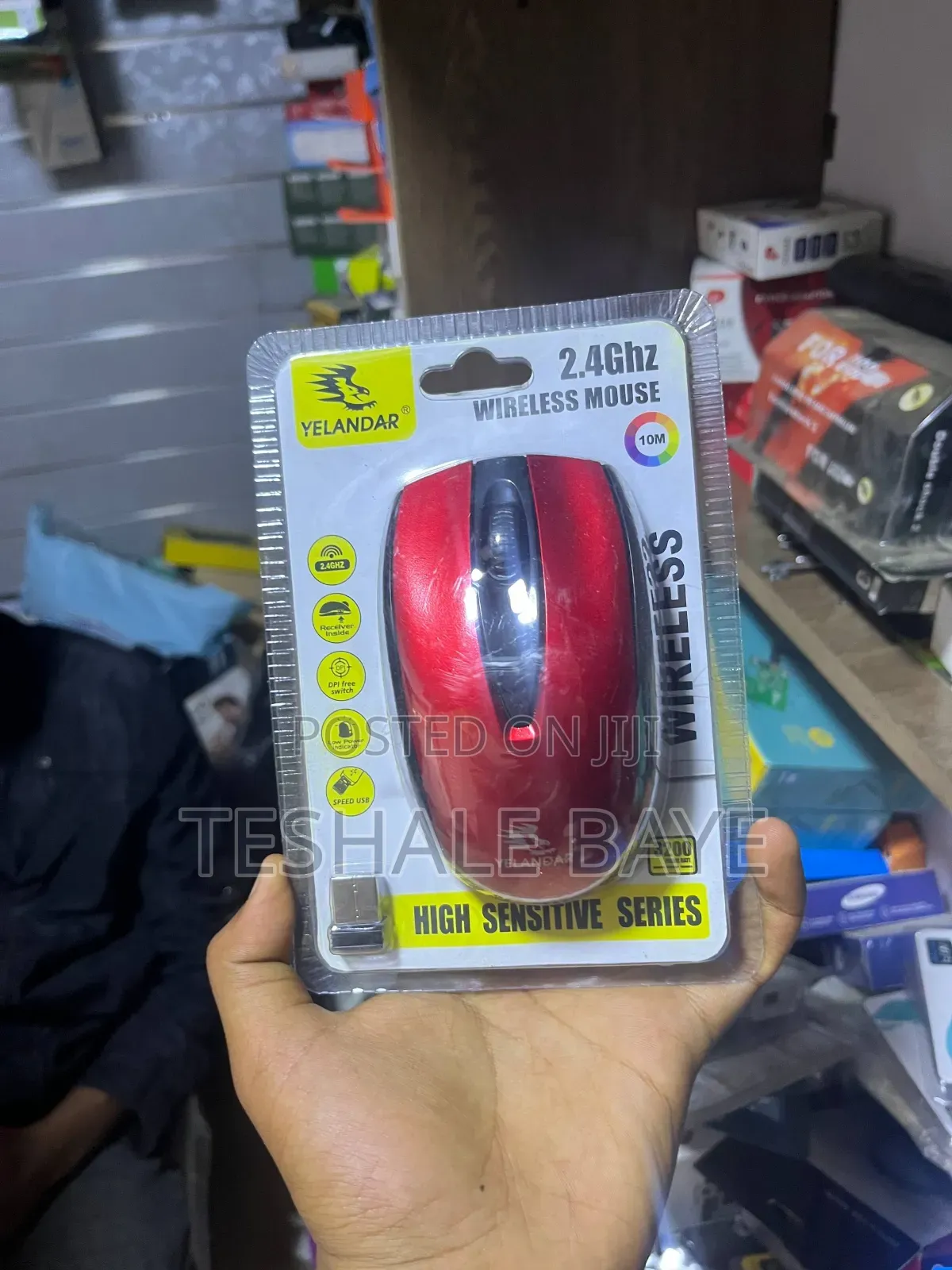 YELANDAR 2.4GHz Wireless Mouse
