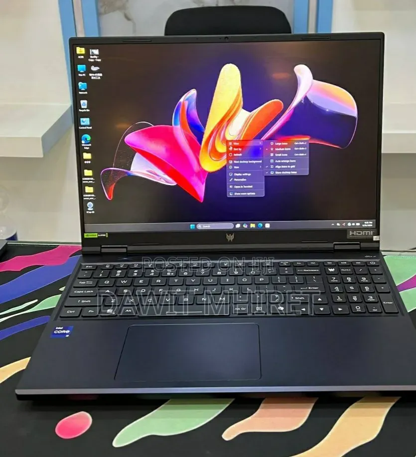 New Laptop Acer Predator 15 8GB Intel Core i9 SSD 1T