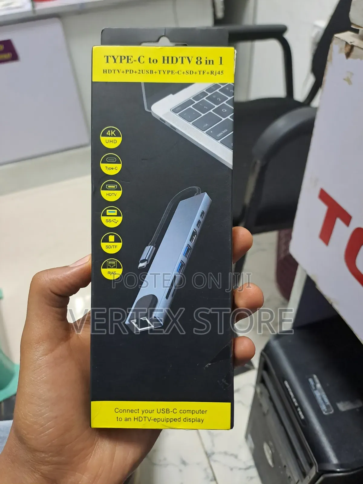 TYPE-C to HDtv 8 in 1