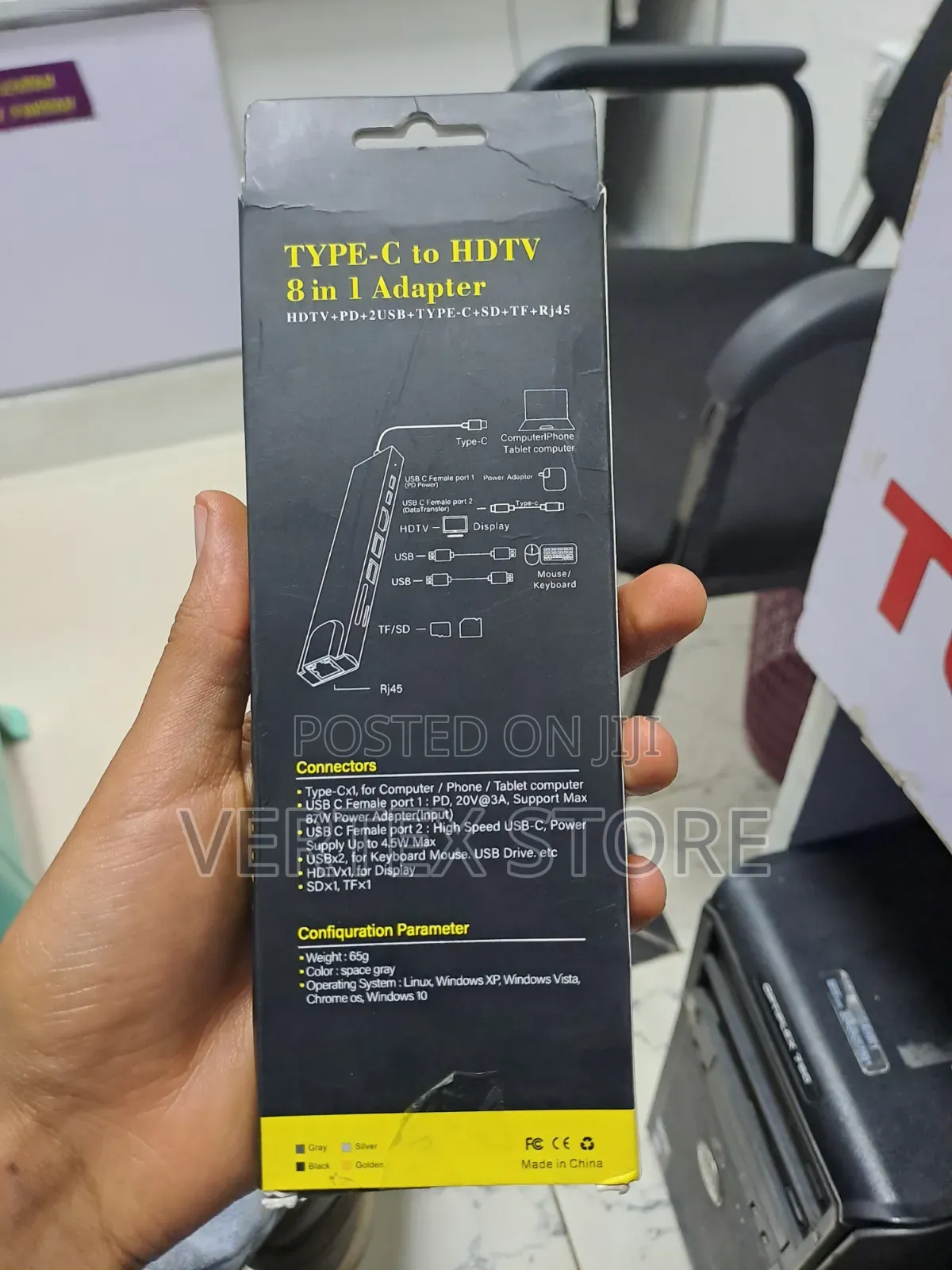 TYPE-C to HDtv 8 in 1