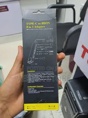 TYPE-C to HDtv 8 in 1