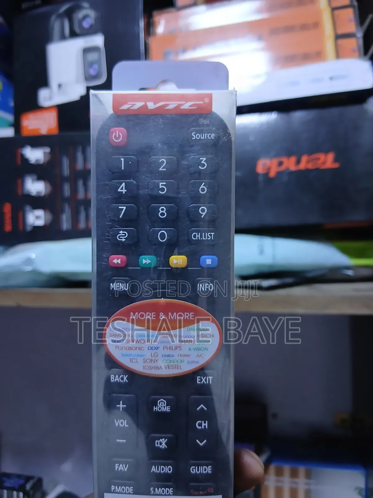 DVTC Universal LCD/LED TV Remote Control (Model: RM-L1298)