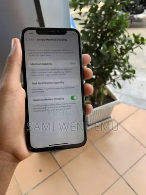 Apple iPhone X 64 GB Black