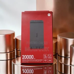 Redmi 20000mAh Fast Charge – Hel Koronto Degdeg Ah