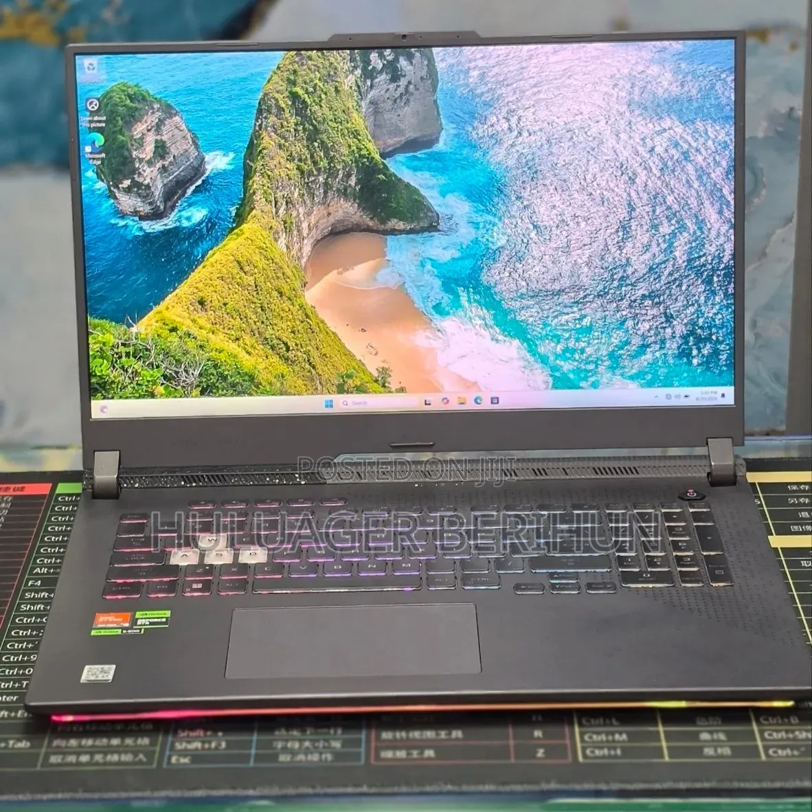 New Laptop Asus ROG Strix G15 16GB AMD Ryzen 9 SSD 1T