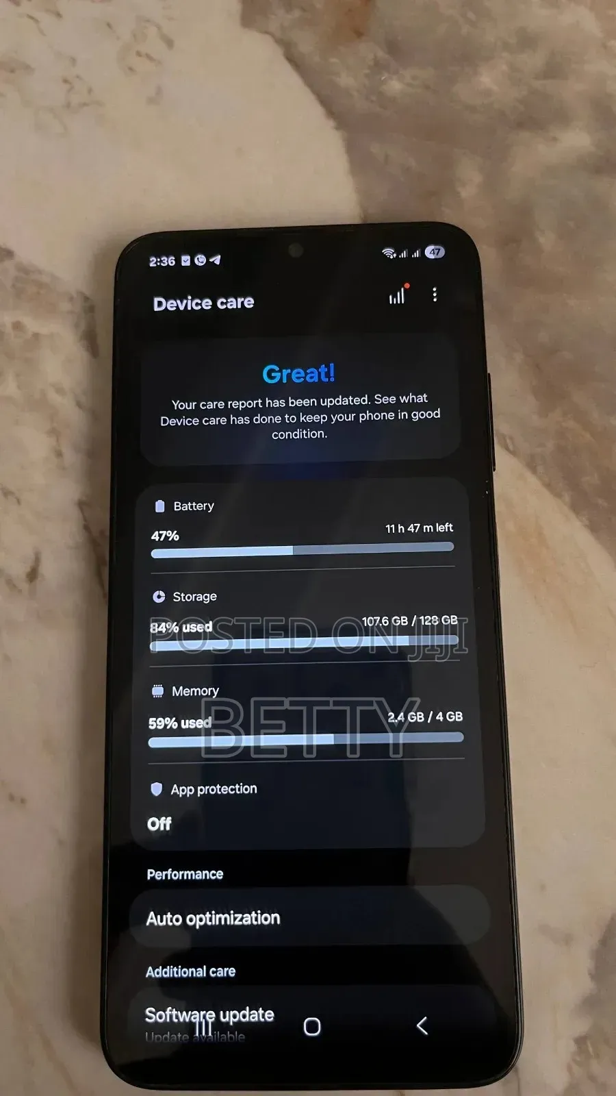 Samsung Galaxy A05s 128 GB Black