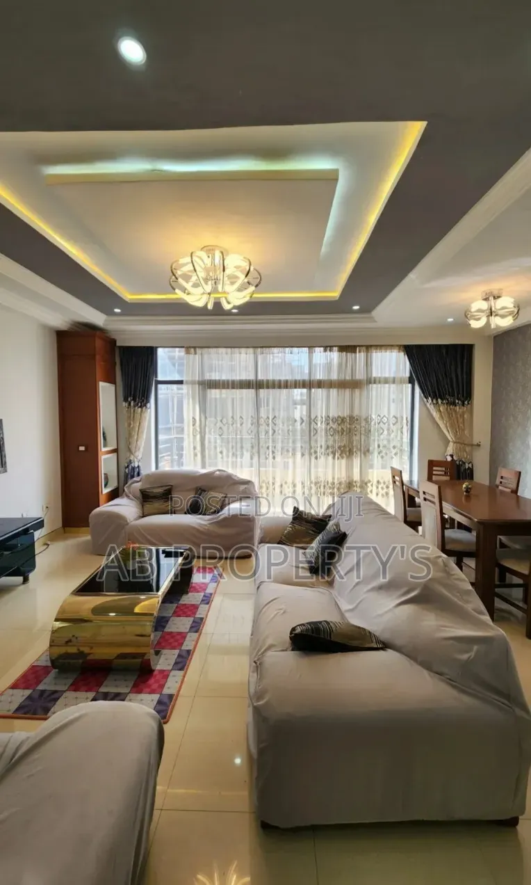 Furnished 3bdrm Apartment in ሰሚት ካንብሪጅ, Yeka for sale