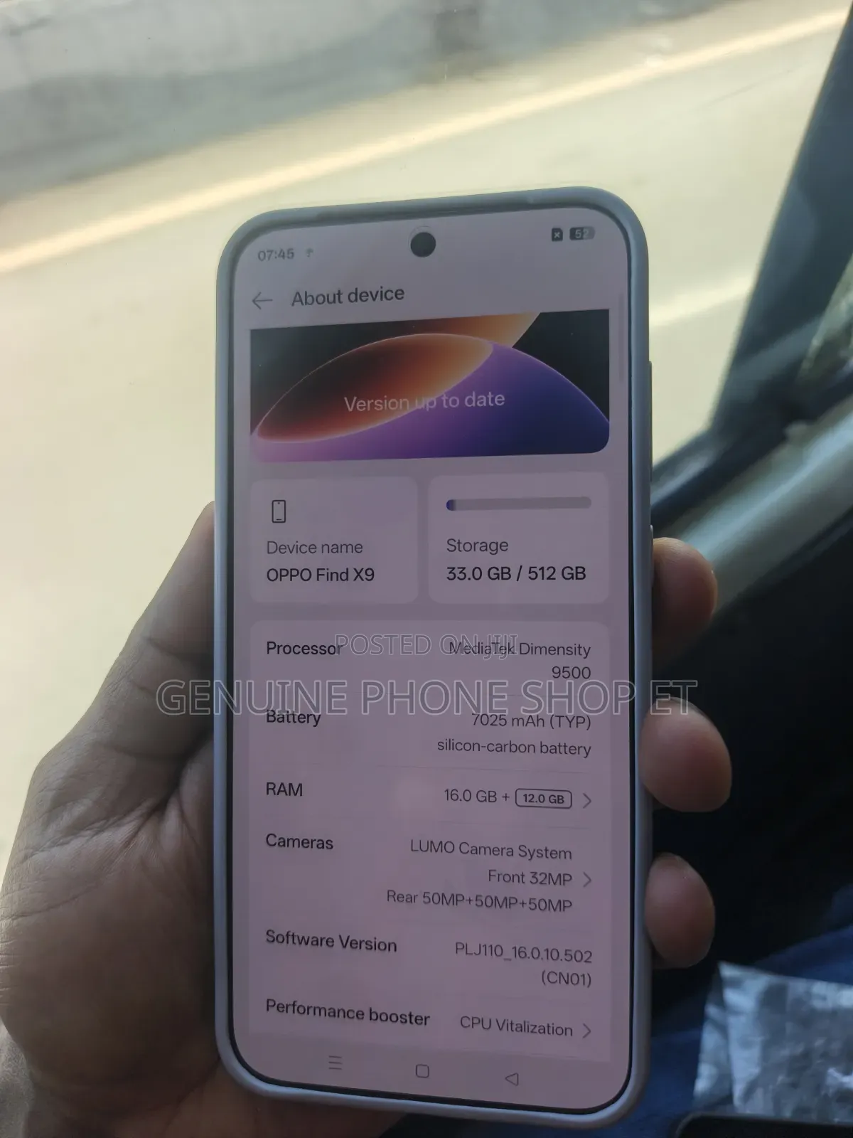 New Oppo Find X9 Pro 512 GB Gray