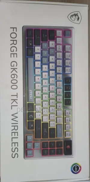 Msi Forge Gk600 TKL Wireless Keyboard