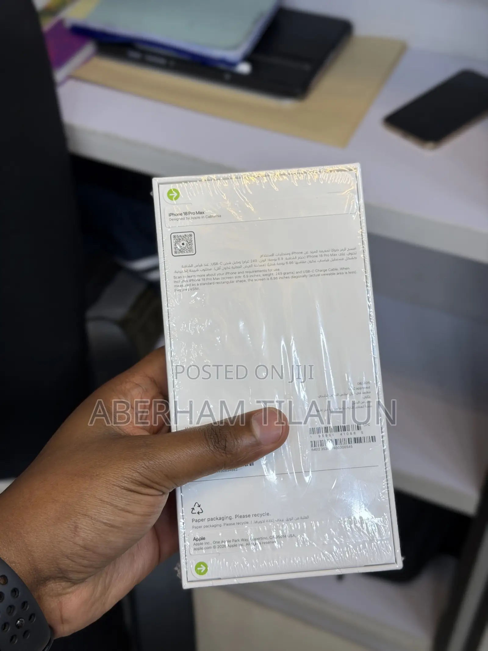 New Apple iPhone 18 Pro Max 256 GB