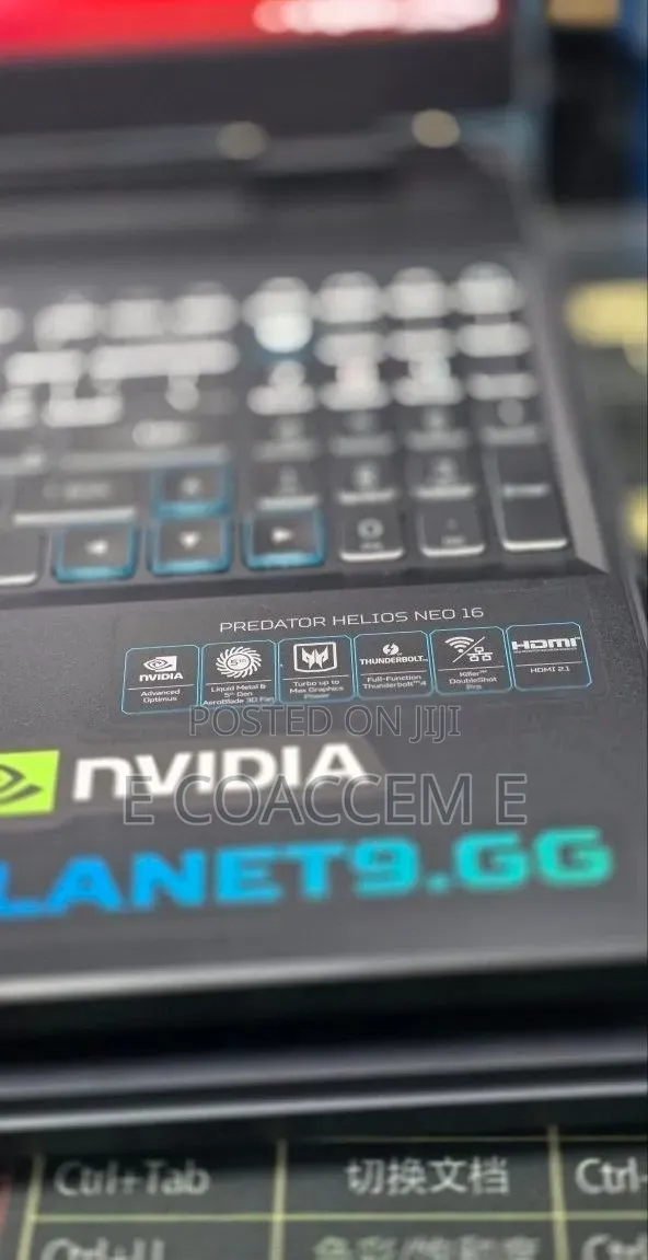 New Laptop Acer Predator Helios 16 16GB Intel Core i7 SSD 512GB