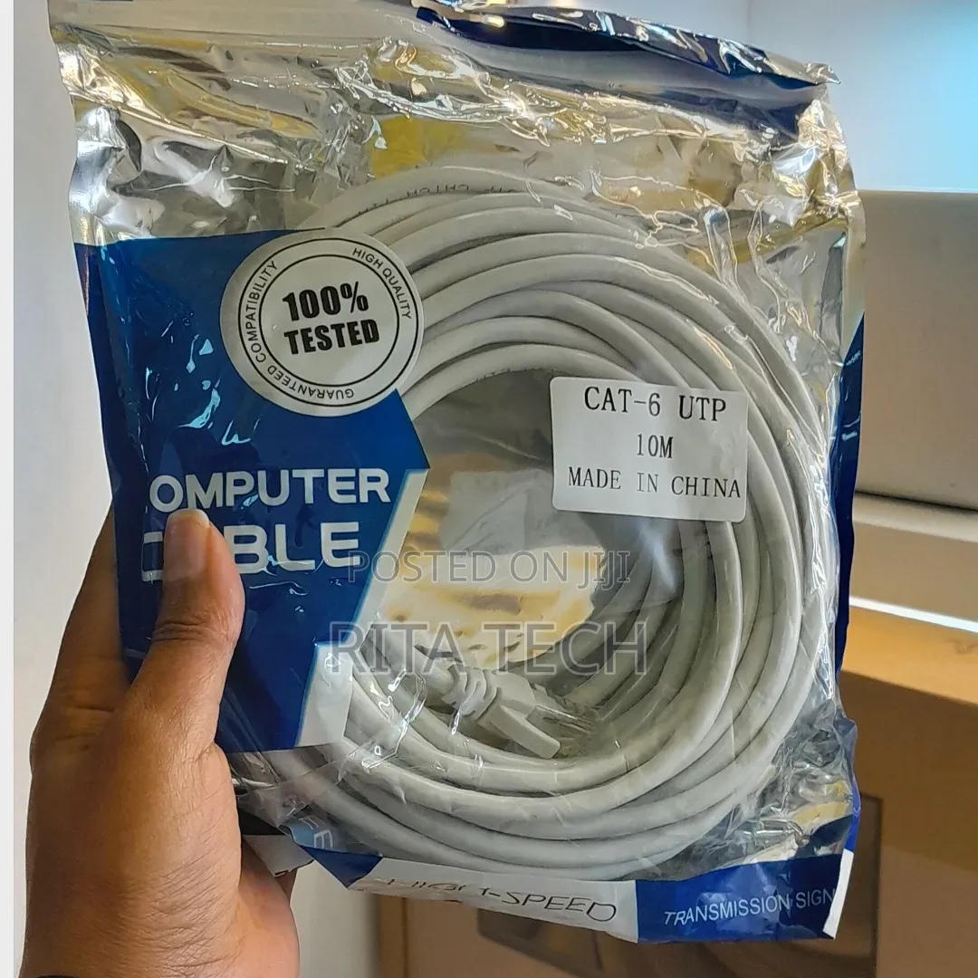 CAT6 UTP Ethernet Cable – 10M