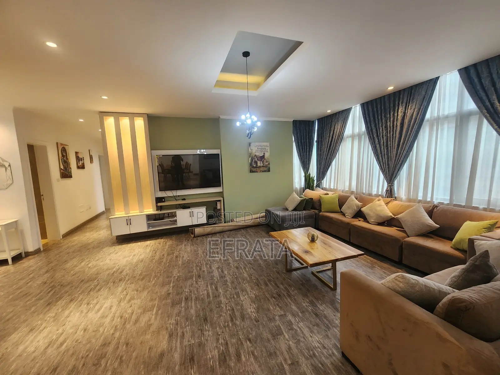 Furnished 3bdrm Apartment in Bole for rent