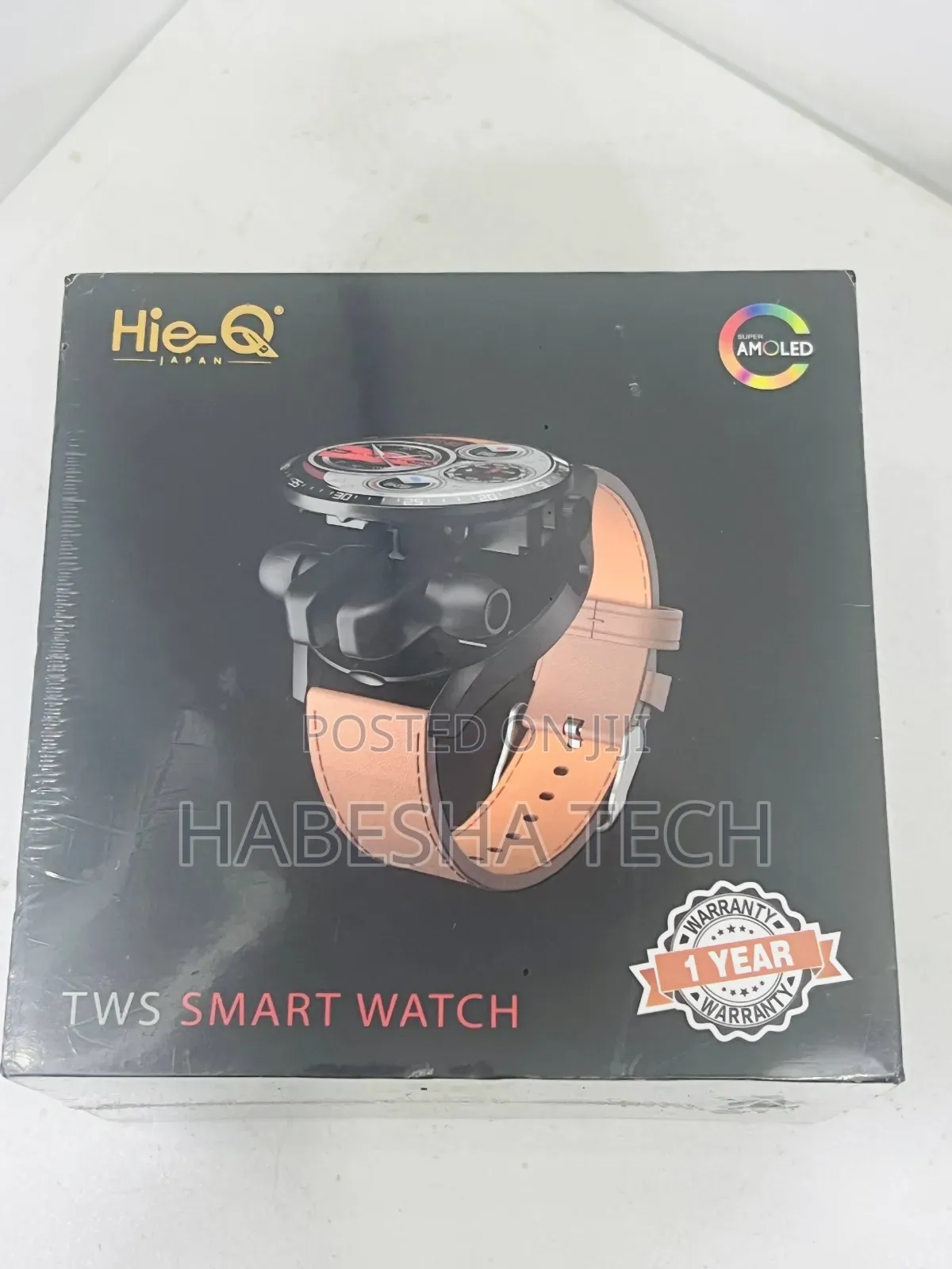Hie-Q TWS Smart Watch — Stay Connected in Style