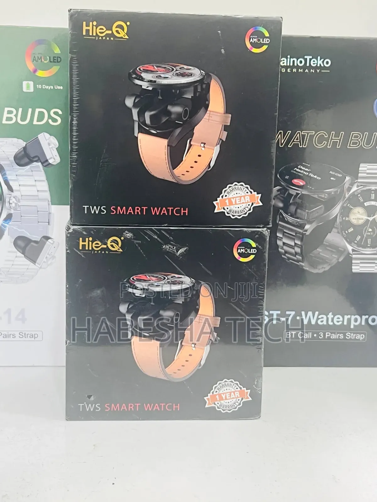 Hie-Q TWS Smart Watch — Stay Connected in Style