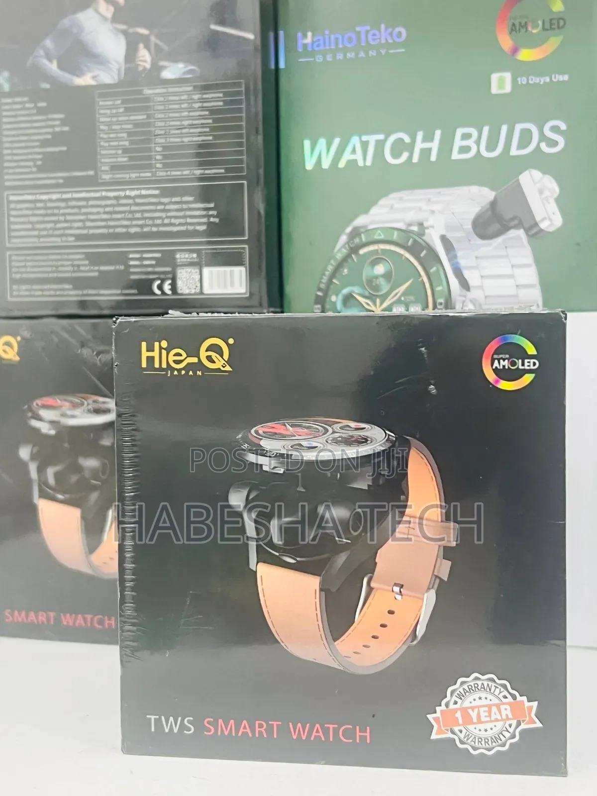 Hie-Q TWS Smart Watch — Style Meets Smart Technology