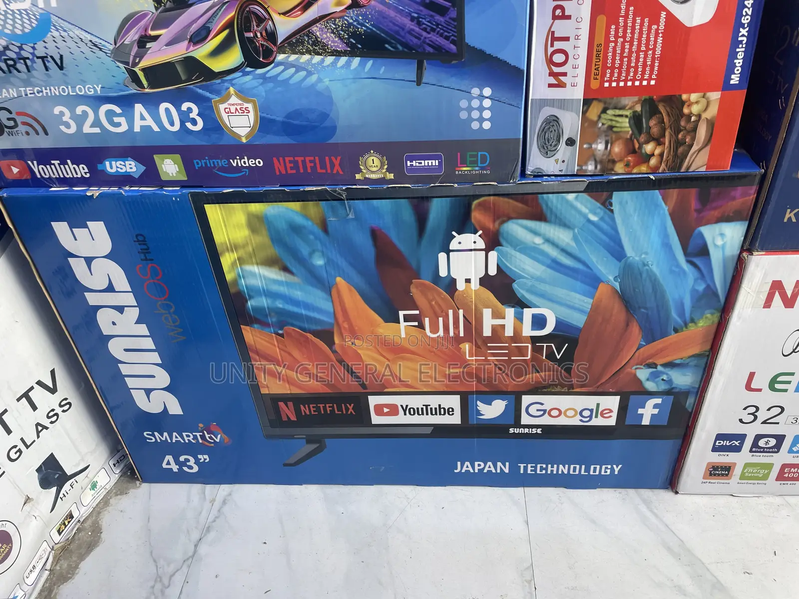 Sunrise 43” TV