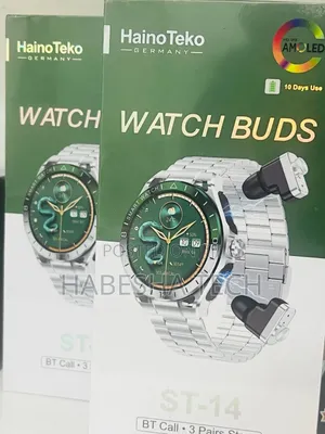 HainoTeko Watch Buds ST-14 — Smart Watch, Wireless Buds