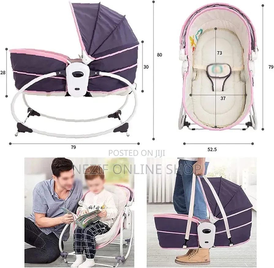 Mastela 5-in-1 Rocker Bassinet