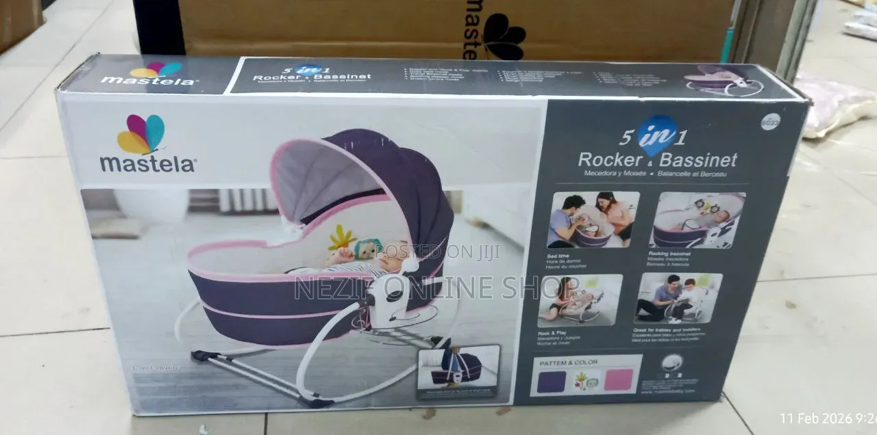 Mastela 5-in-1 Rocker Bassinet