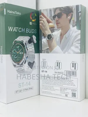 HainoTeko Watch Buds ST-14 — Smart Watch, Wireless Buds