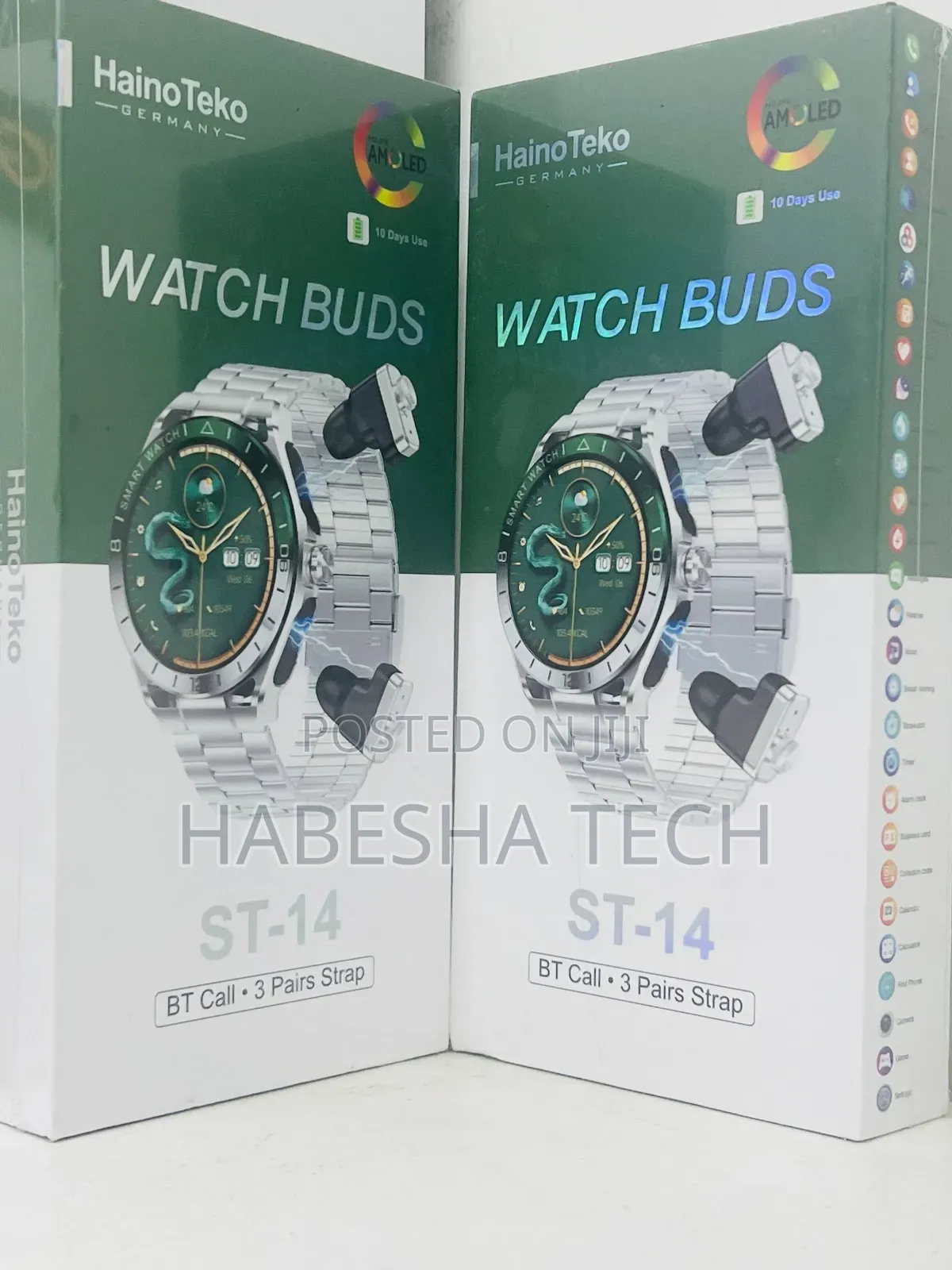 HainoTeko Watch Buds ST-14 — Wear Your Music