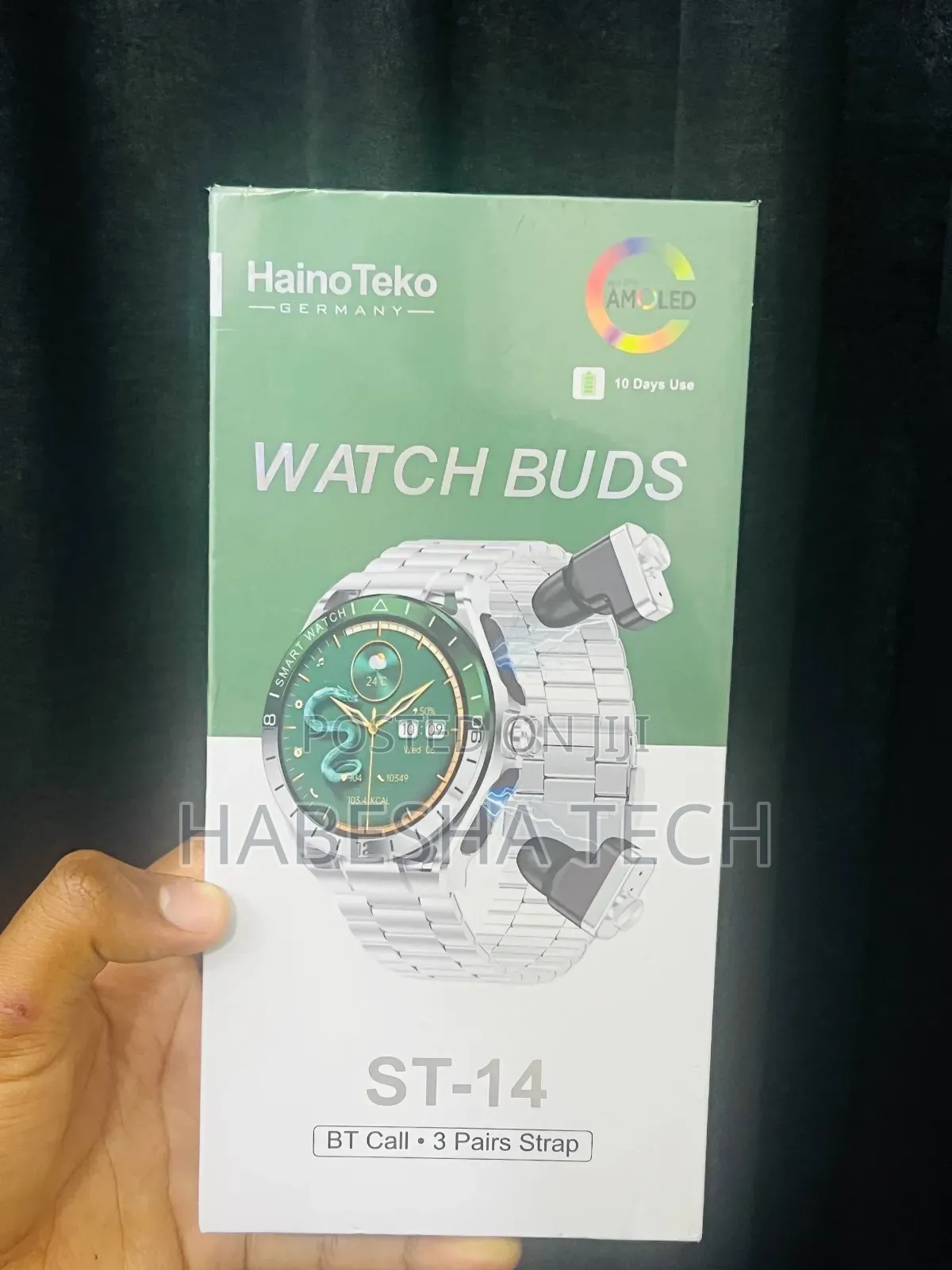 HainoTeko Watch Buds ST-14 — Smart Technology on Your Wrist