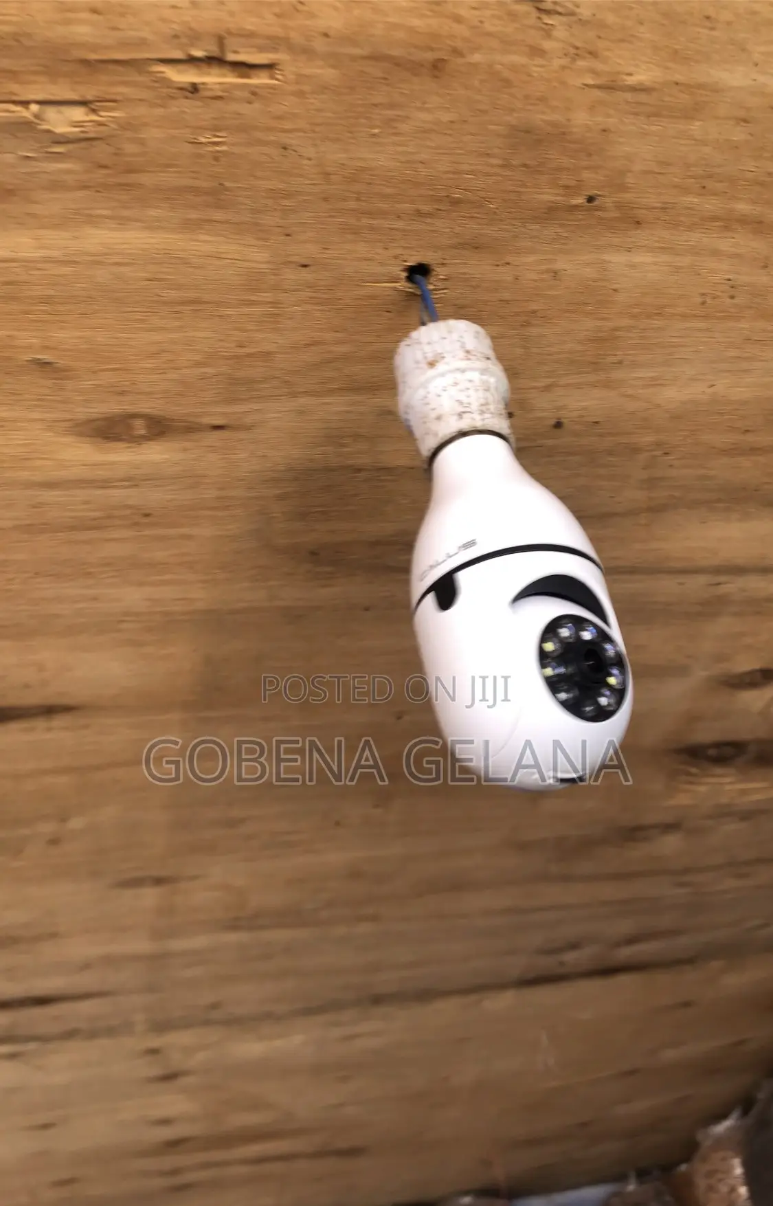 Sim Card Supported Bulb Security Camera