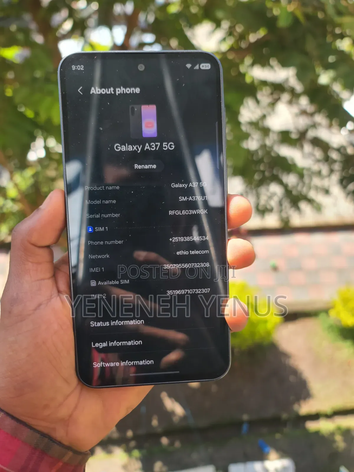 New Samsung Galaxy A37 128 GB Gray