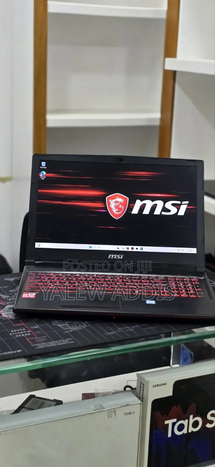 New Laptop MSI GP75 Leopard 16GB Intel Core i7 SSD 256GB