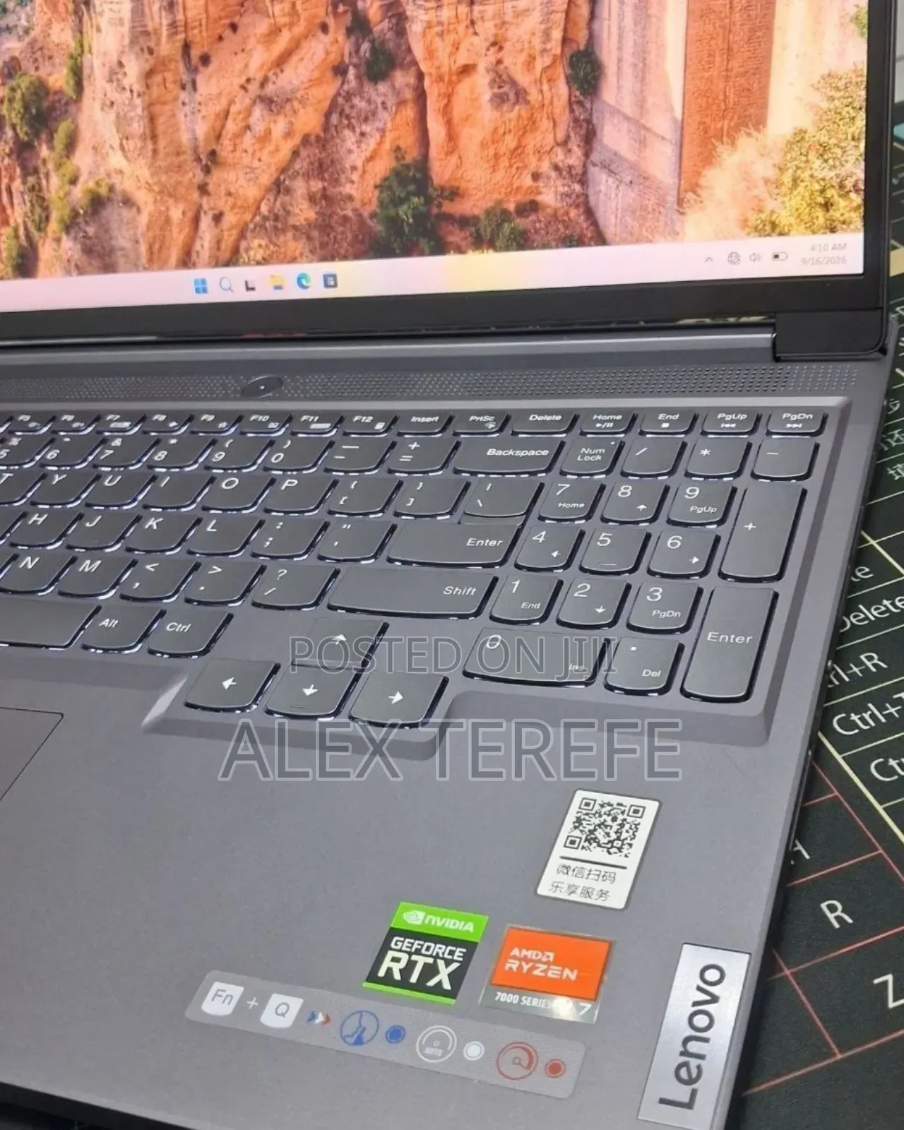 New Laptop Lenovo Legion 5 16GB AMD Ryzen 7 SSD 1T