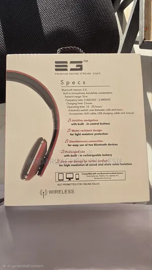 Eg65 Wireess Headphone for Sale