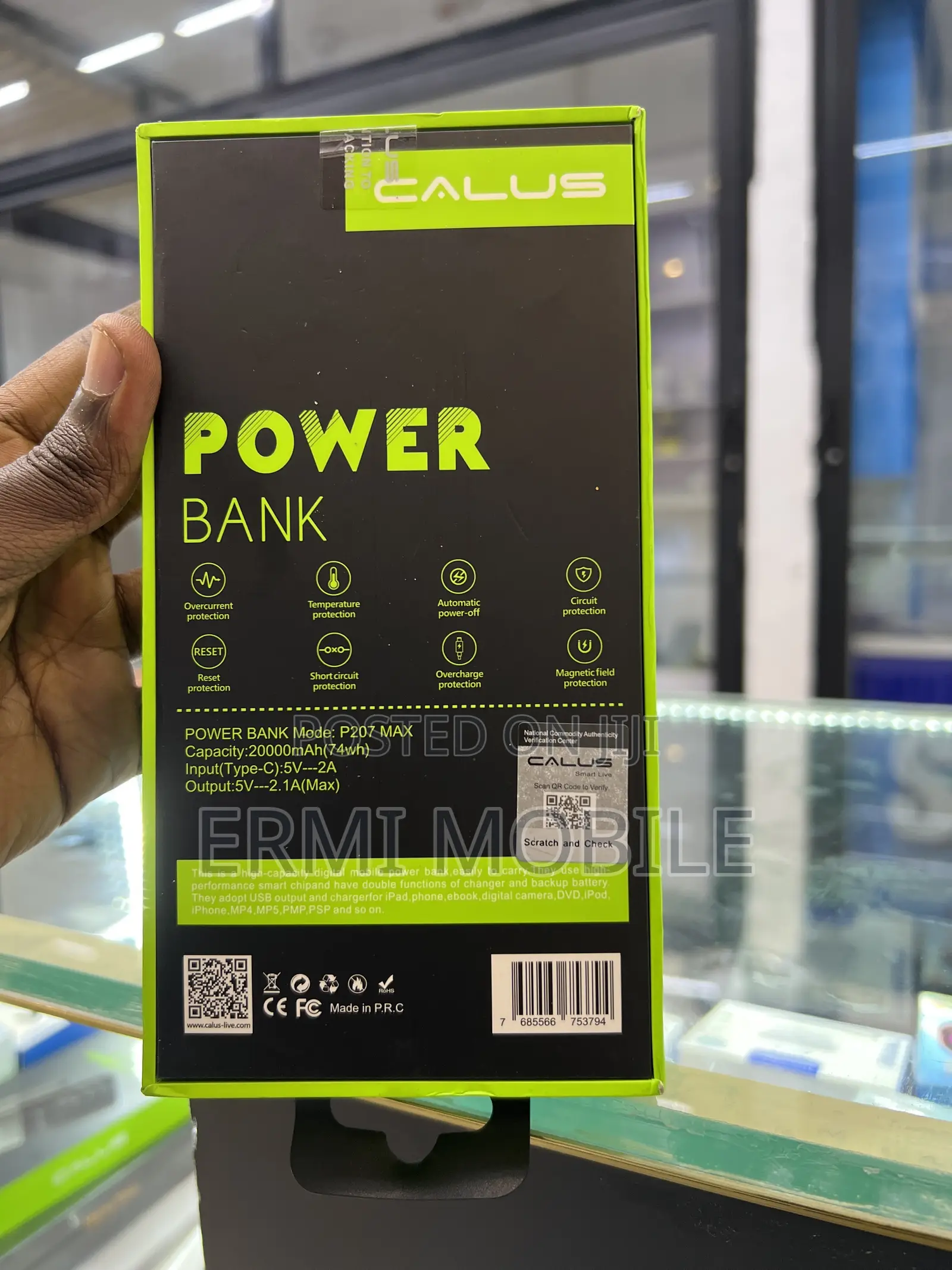 Calus Power Bank 20000mah