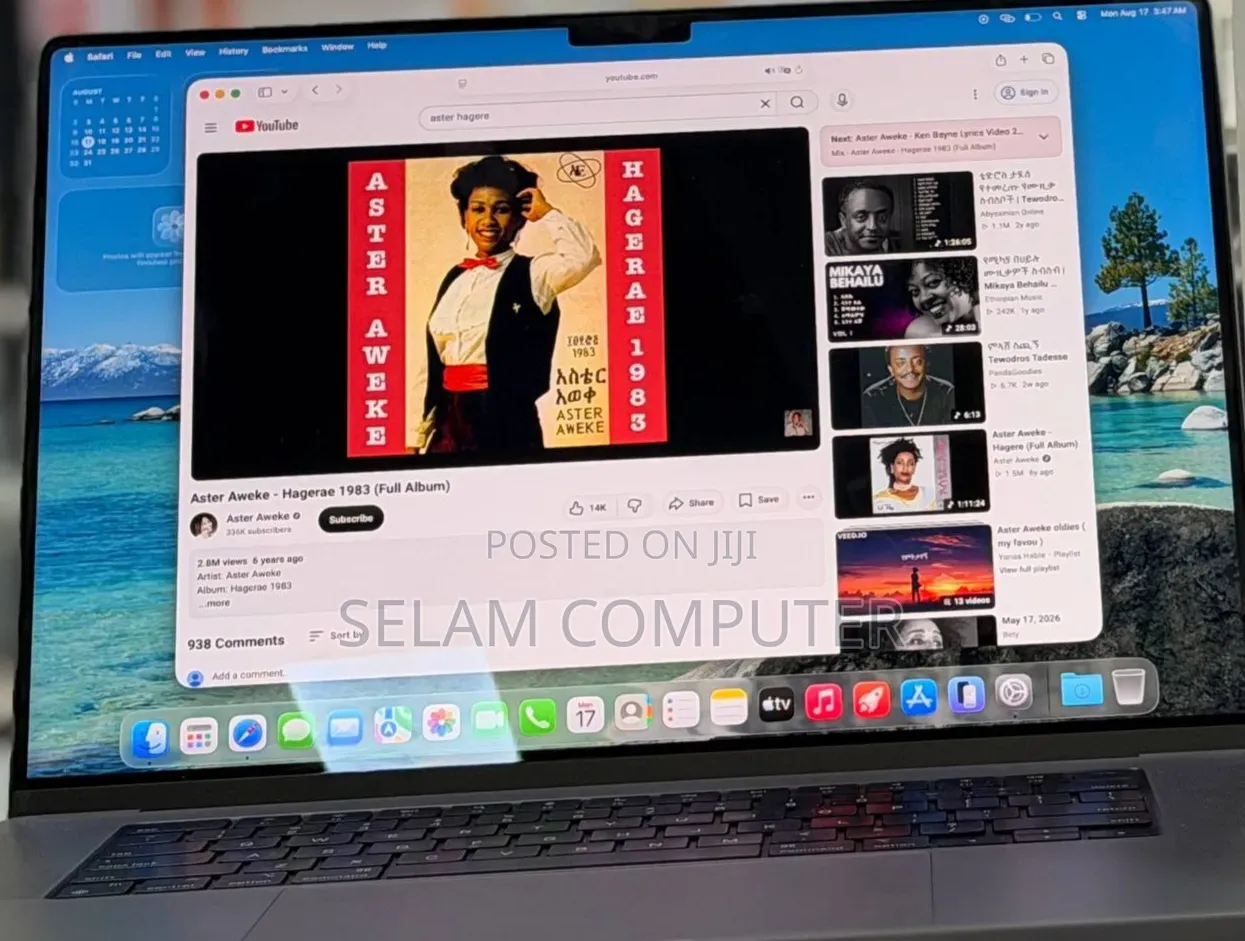 New Laptop Apple MacBook Pro 2021 M1 16GB Apple M1 Pro SSHD (Hybrid) 1T