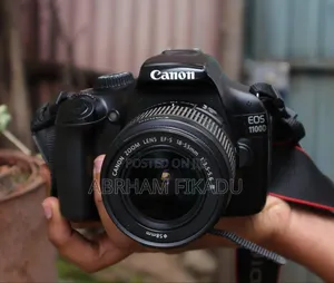 Canon Eos 1100d With 18-55mm Ef-S Lens