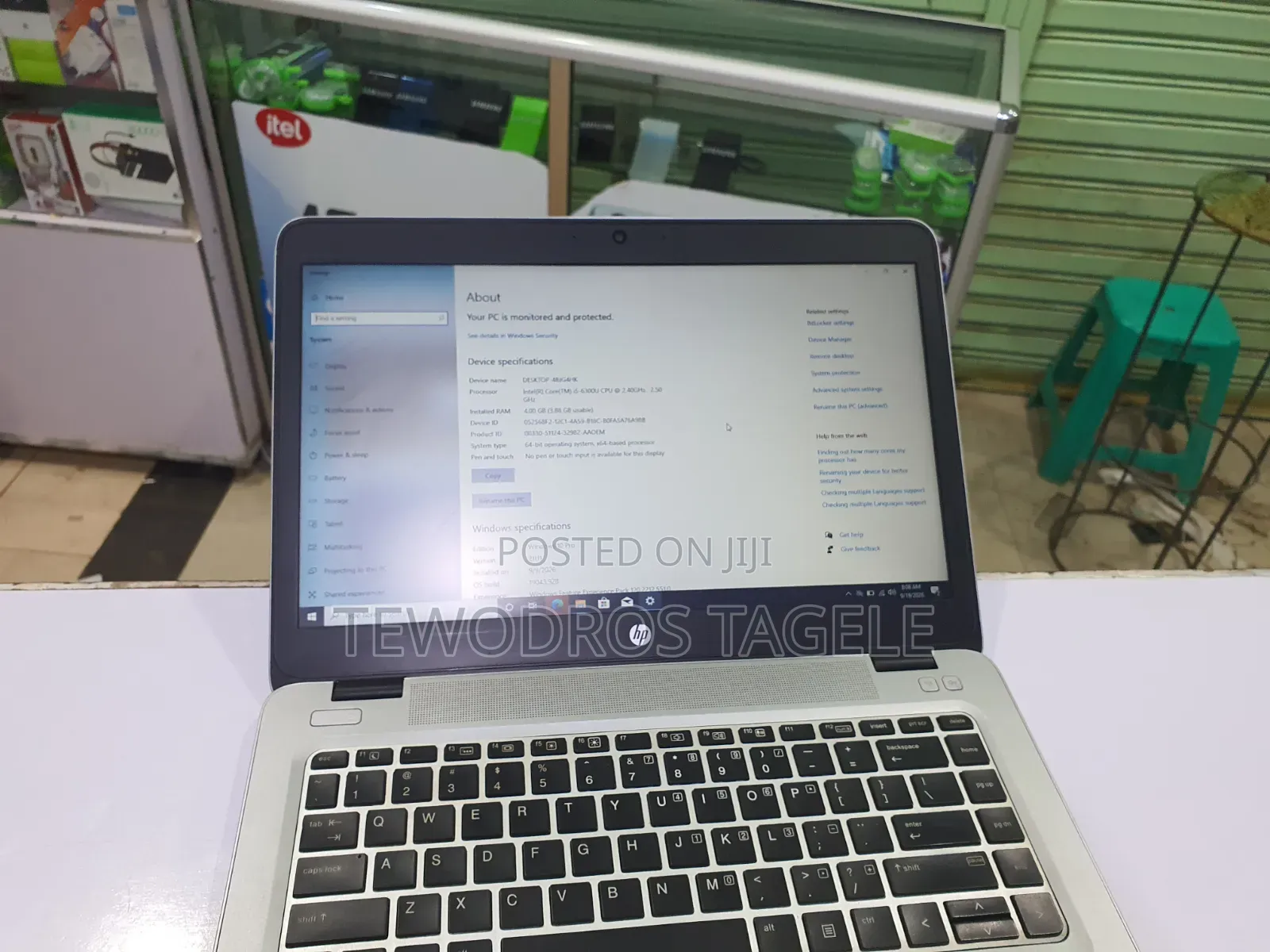 Laptop HP EliteBook 840 G3 4GB Intel Core i5 HDD 500GB