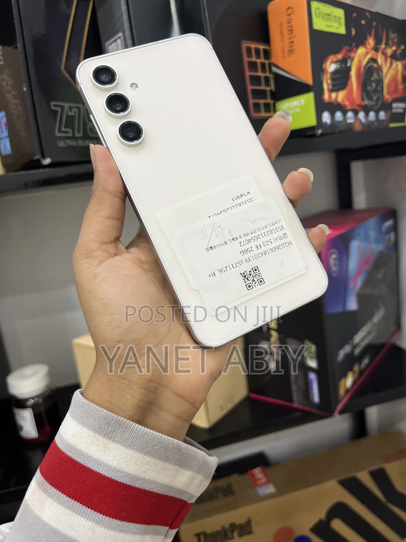 New Samsung Galaxy S23 FE 256 GB White